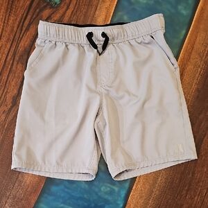 Hurley Light Gray Athletic Shorts